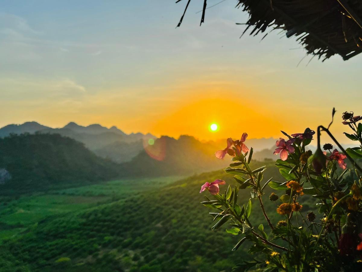 Moc Chau Peachy Garden Leilighet Eksteriør bilde
