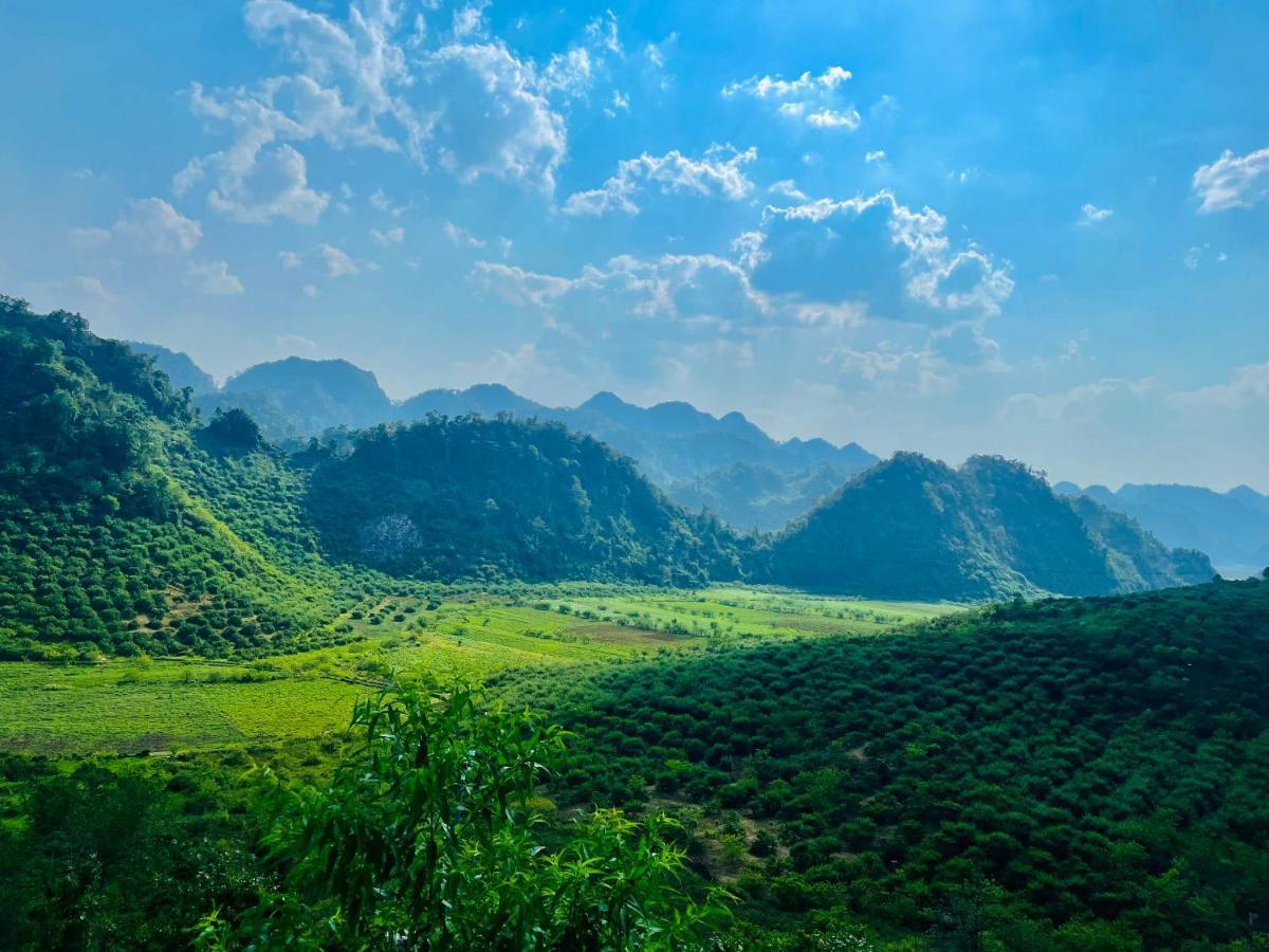 Moc Chau Peachy Garden Leilighet Eksteriør bilde